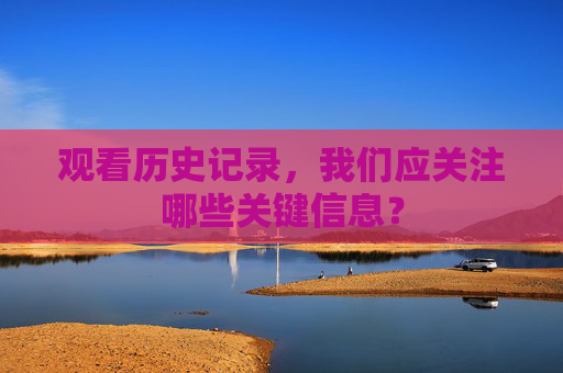 观看历史记录，我们应关注哪些关键信息？