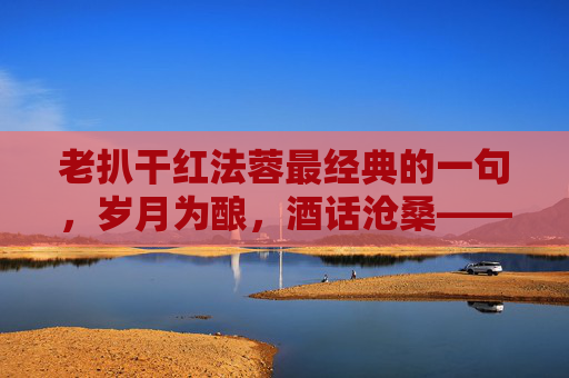 老扒干红法蓉最经典的一句，岁月为酿，酒话沧桑——法蓉干红的灵魂独白
