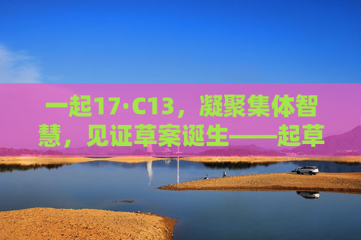 一起17·C13,凝聚集体智慧,见证草案诞生——起草视频的记录与启示 一起17·C13,凝聚集体智慧,见证草案诞生——起草视频的记录与启示