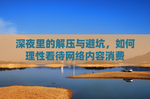 深夜里的解压与避坑,如何理性看待网络内容消费 深夜里的解压与避坑,如何理性看待网络内容消费