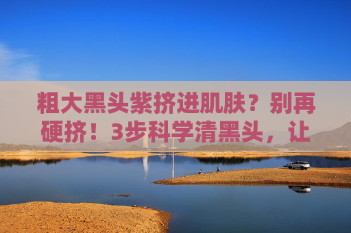 粗大黑头紫挤进肌肤？别再硬挤！3步科学清黑头，让毛孔呼吸自由