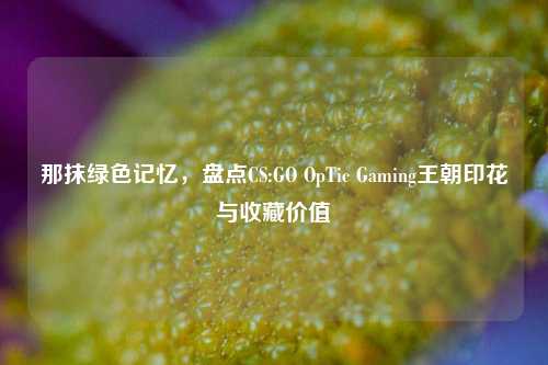 那抹绿色记忆，盘点CS:GO OpTic Gaming王朝印花与收藏价值