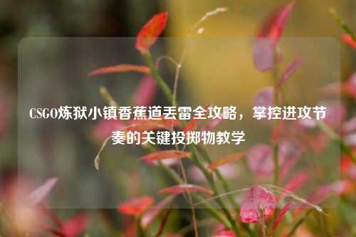 CSGO炼狱小镇香蕉道丢雷全攻略，掌控进攻节奏的关键投掷物教学