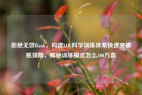 拒绝无效Rank，构建LOL科学训练体系快速突破瓶颈期，揭秘训练模式怎么100万血