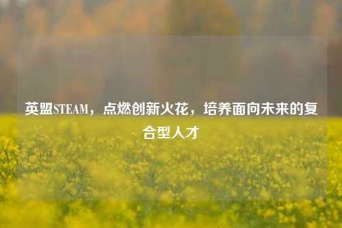 英盟STEAM，点燃创新火花，培养面向未来的复合型人才