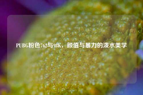 PUBG粉色762与98K,颜值与暴力的泼水美学