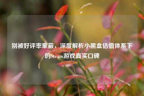 别被好评率蒙蔽,深度解析小黑盒估值体系下的Steam游戏真实口碑