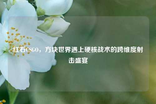 红石CSGO,方块世界遇上硬核战术的跨维度射击盛宴