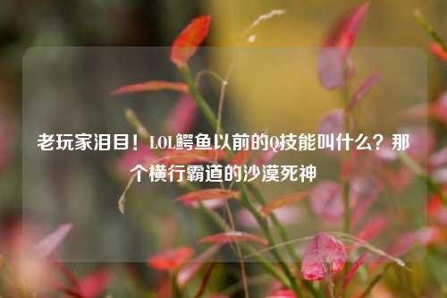 老玩家泪目！LOL鳄鱼以前的Q技能叫什么？那个横行霸道的沙漠死神