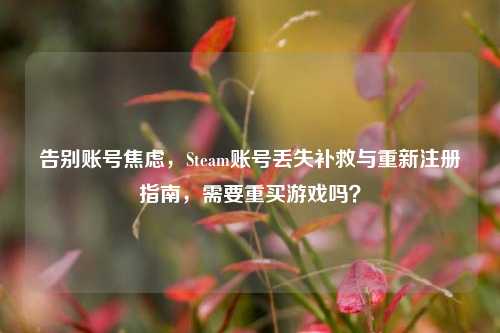 告别账号焦虑,Steam账号丢失补救与重新注册指南,需要重买游戏吗?