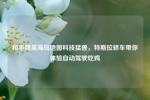 和平精英海岛地图科技猛兽，特斯拉轿车带你体验自动驾驶吃鸡