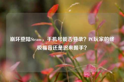 崩坏登陆Steam，手机号能否登录？PC玩家的终极福音还是迟来握手？