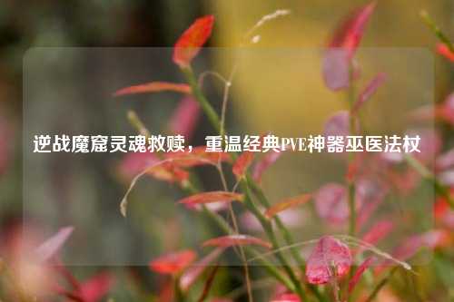 逆战魔窟灵魂救赎,重温经典PVE神器巫医法杖