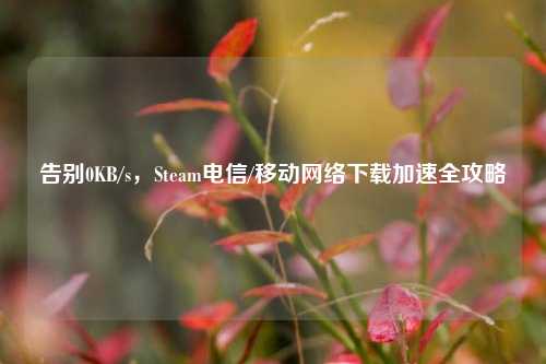 告别0KB/s，Steam电信/移动网络下载加速全攻略