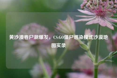 黄沙漫卷尸潮爆发，CS:GO僵尸感染模式沙漠地图实录