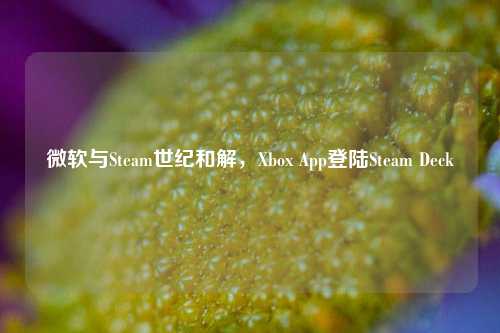 微软与Steam世纪和解，Xbox App登陆Steam Deck