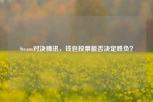 Steam对决腾讯,钱包投票能否决定胜负?