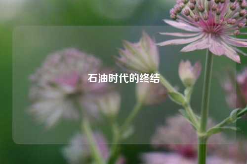 石油时代的终结