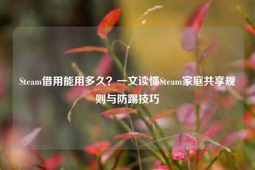 Steam借用能用多久?一文读懂Steam家庭共享规则与防踢技巧