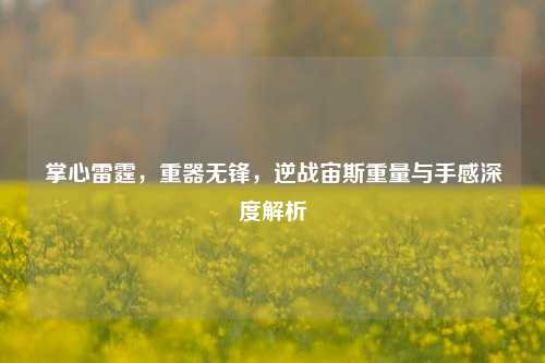 掌心雷霆,重器无锋,逆战宙斯重量与手感深度解析